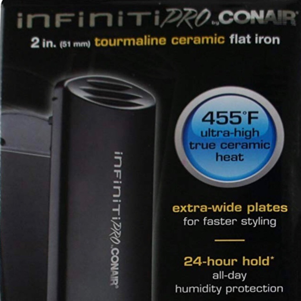 Flat iron Infinity pro. Conair. 2 inch